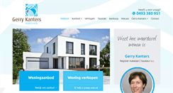 Desktop Screenshot of gerrykantersmakelaardij.nl